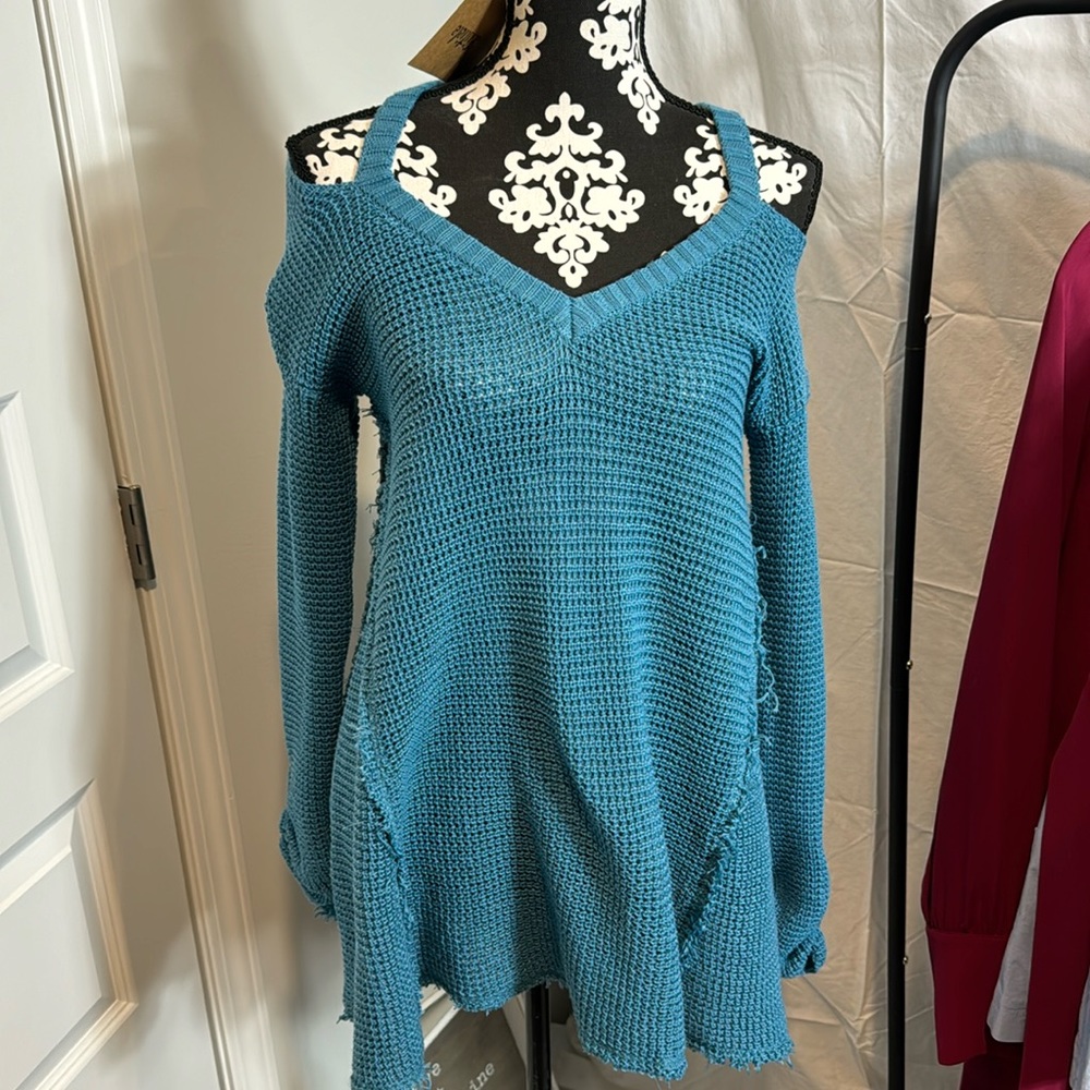 Off shoulder sweater